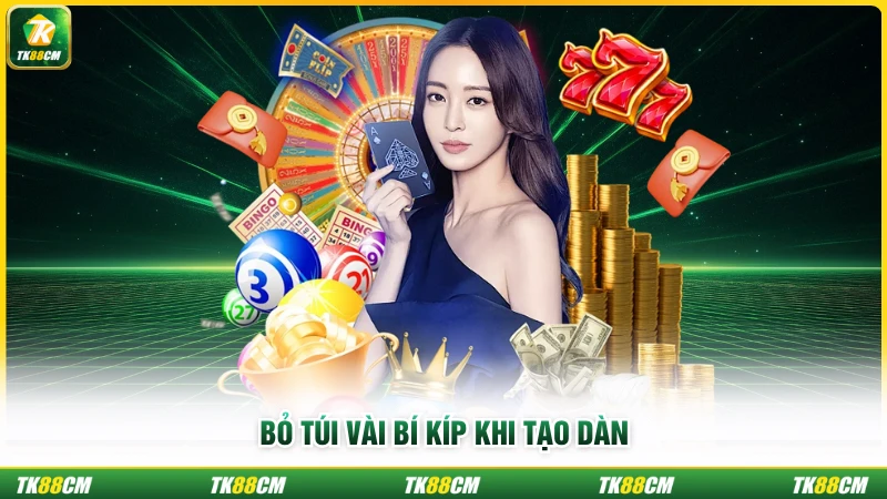 Bỏ túi vài bí kíp khi tạo dàn